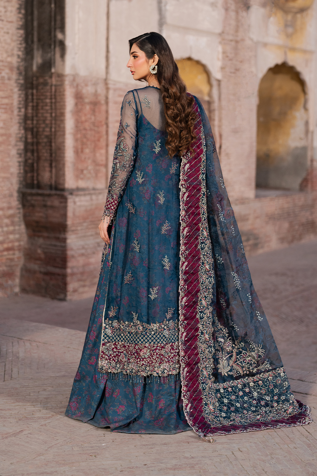 Iznik | Luxury Chiffon | ILC-03 - House Of Hania