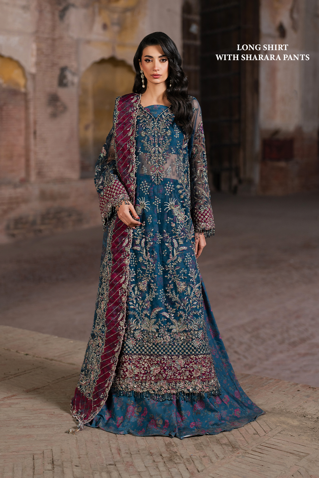 Iznik | Luxury Chiffon | ILC-03 - House Of Hania