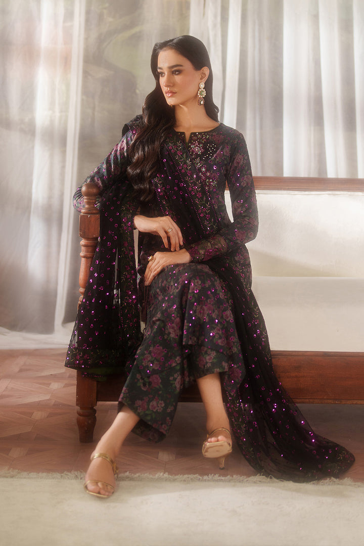 Iznik | Printed Formals | UE-537 - House Of Hania