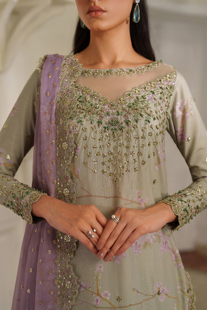 Iznik | Printed Formals | UE-539 - House Of Hania