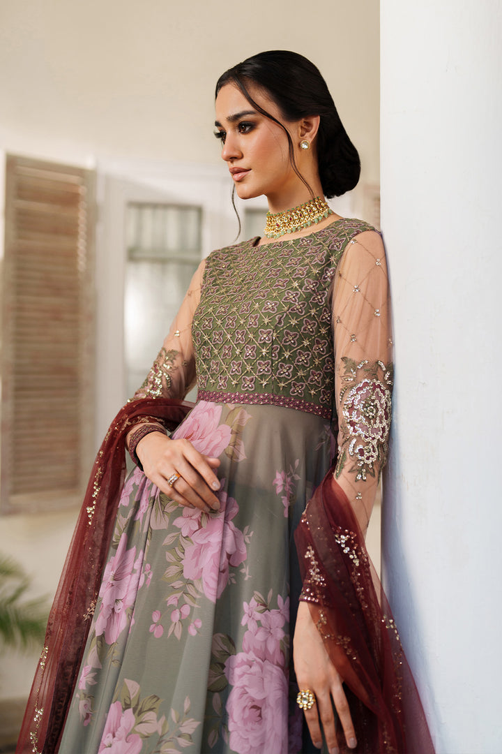 Iznik | Printed Formals | UE-541 - House Of Hania