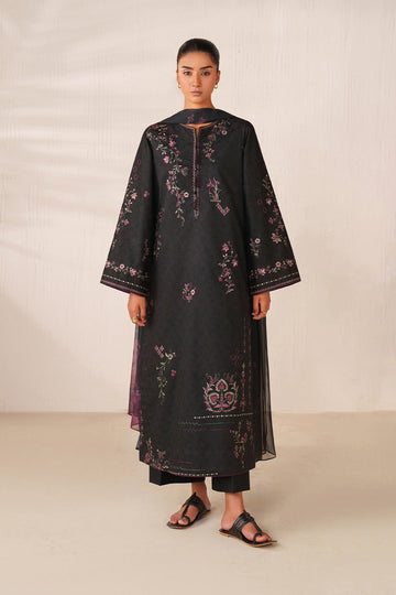 Iznik | Ramadan Edit | UE-595 Embroidered Lawn - House Of Hania