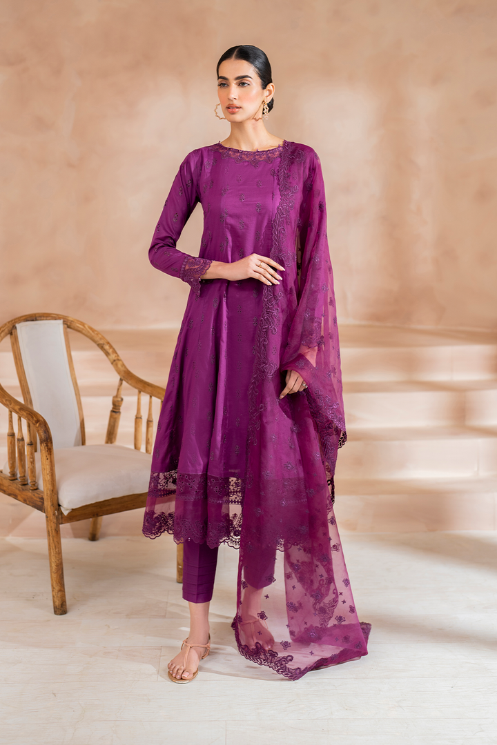 Iznik | Ready to Wear | IP-191 EMBROIDERED LAWN - House Of Hania