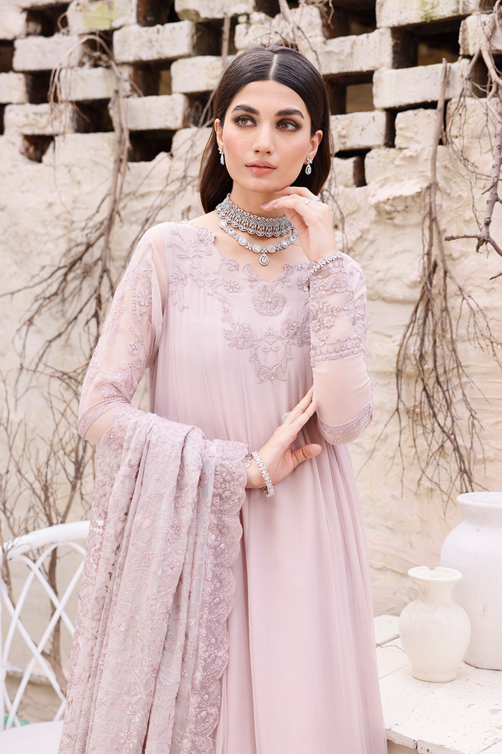 Iznik | Ready to Wear | IP-216 EMBROIDERED CHIFFON - House Of Hania