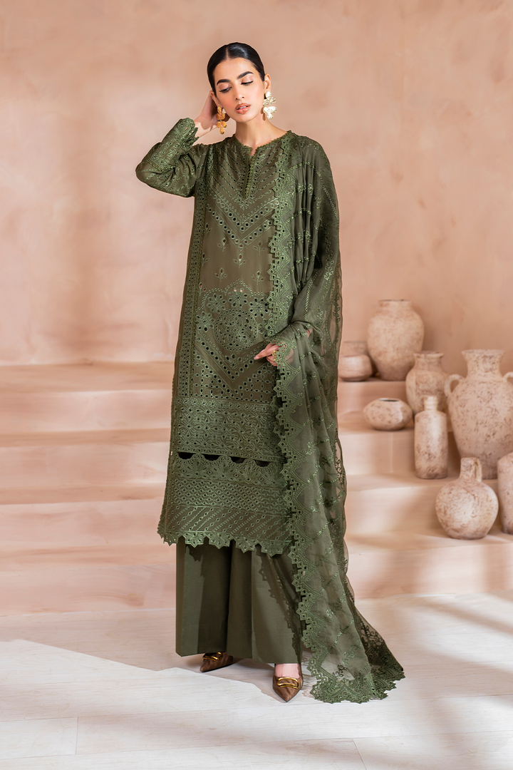 Iznik | Ready to Wear | IP-222 EMBROIDERED LAWN - House Of Hania
