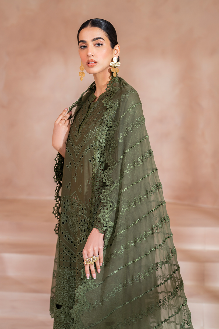 Iznik | Ready to Wear | IP-222 EMBROIDERED LAWN - House Of Hania