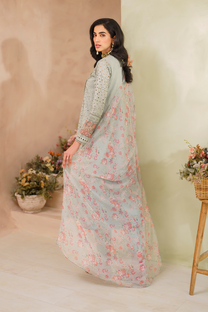 Iznik | Ready to Wear | IP-224 EMBROIDERED LAWN - House Of Hania