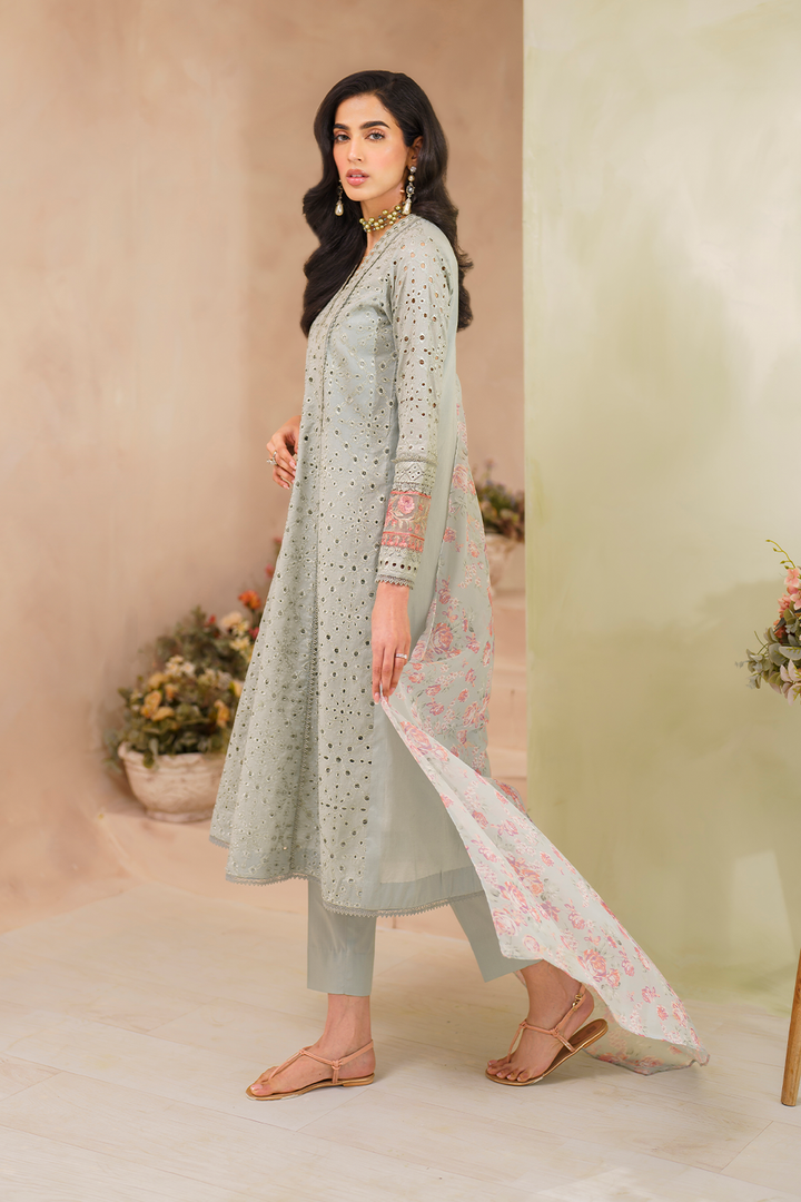 Iznik | Ready to Wear | IP-224 EMBROIDERED LAWN - House Of Hania