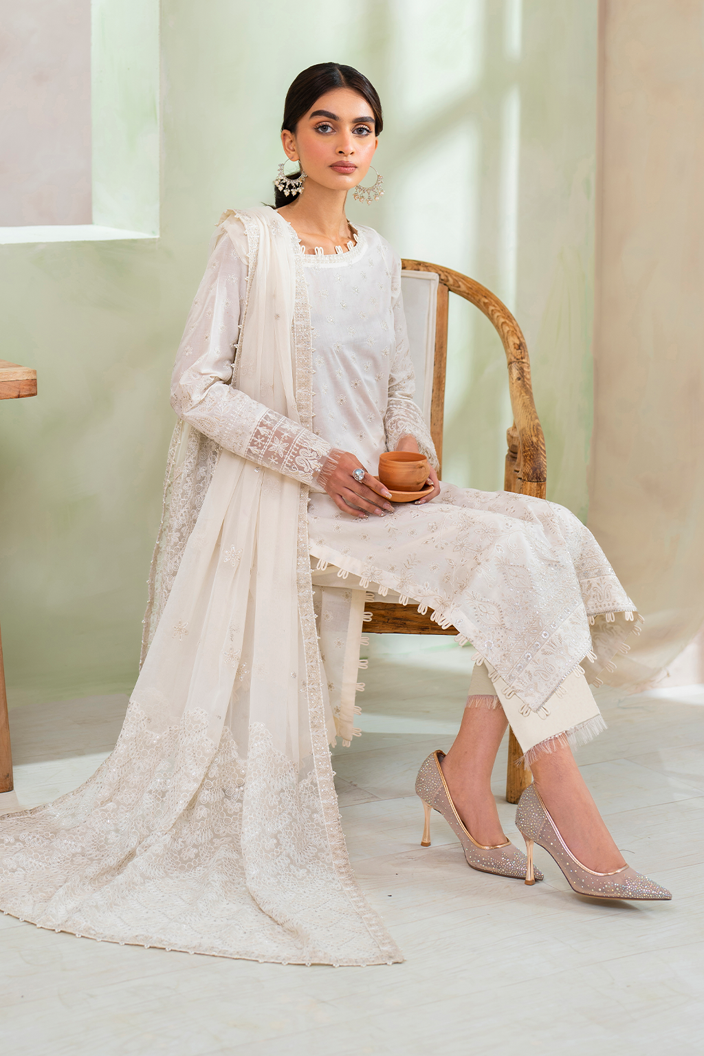 Iznik | Ready to Wear | IP-226 EMBROIDERED LAWN - House Of Hania