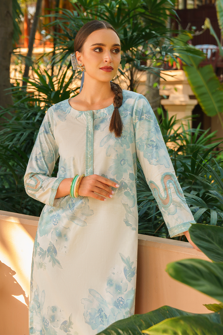 Iznik | Ready to Wear | IP-227 PRINTED LAWN - House Of Hania