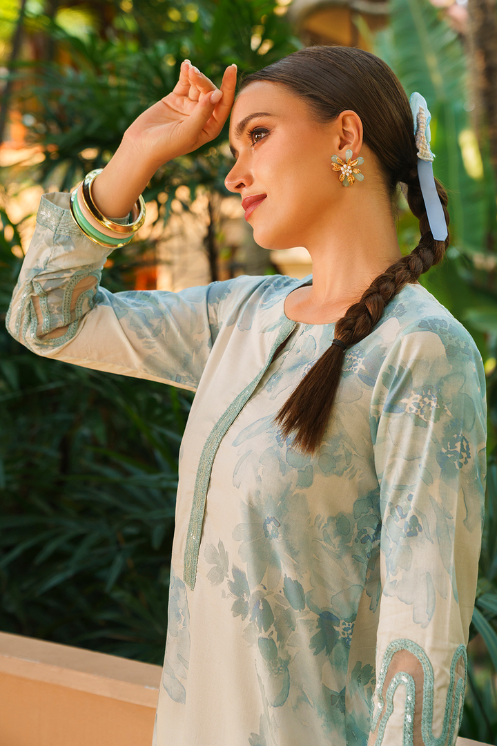 Iznik | Ready to Wear | IP-227 PRINTED LAWN - House Of Hania