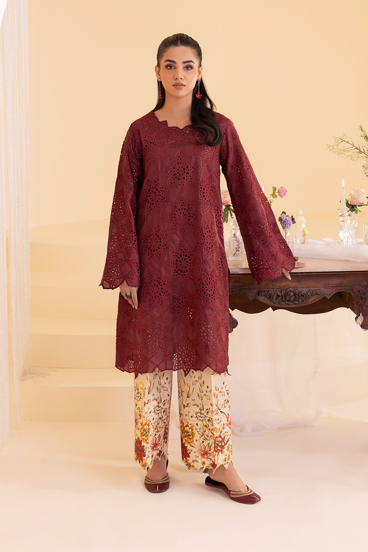 Iznik | Ready to Wear | IP-234 EMBROIDERED LAWN - House Of Hania
