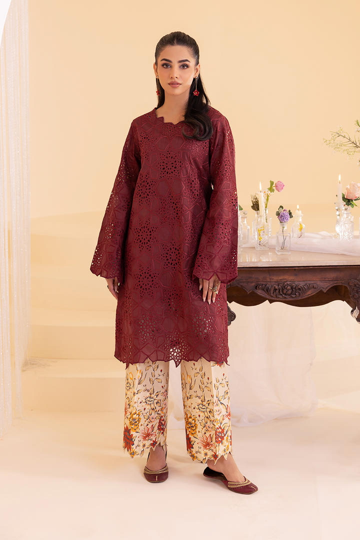 Iznik | Ready to Wear | IP-234 EMBROIDERED LAWN - House Of Hania