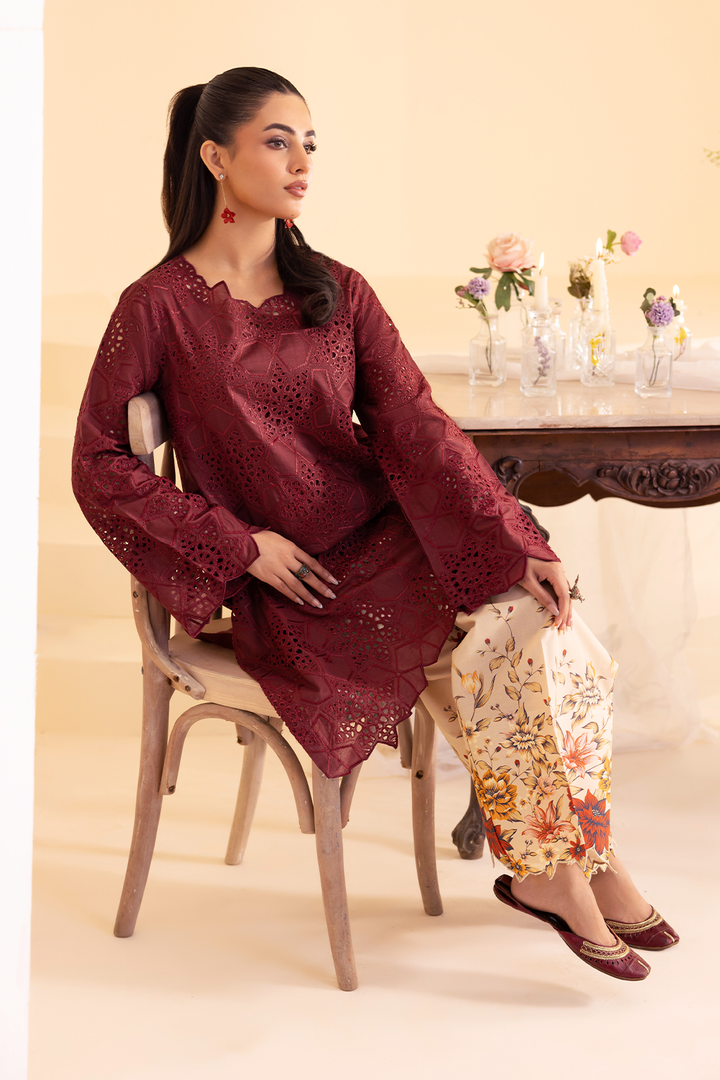 Iznik | Ready to Wear | IP-234 EMBROIDERED LAWN - House Of Hania