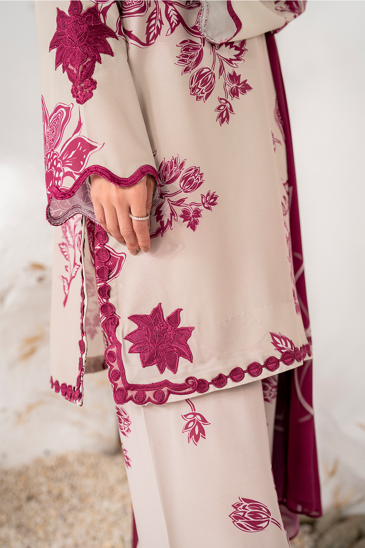 Iznik | Ready to Wear | IP-236 PRINTED GEORGETTE - House Of Hania