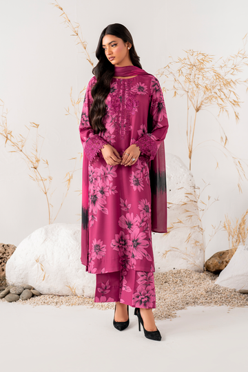Iznik | Ready to Wear | IP-237 PRINTED GEORGETTE - House Of Hania