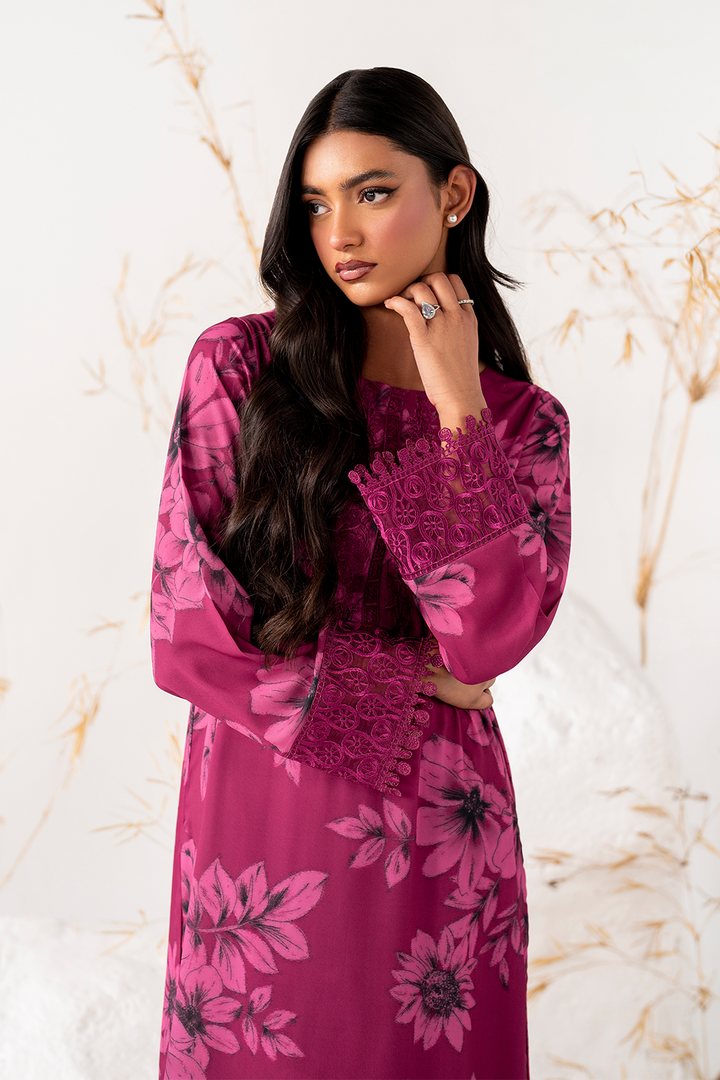 Iznik | Ready to Wear | IP-237 PRINTED GEORGETTE - House Of Hania