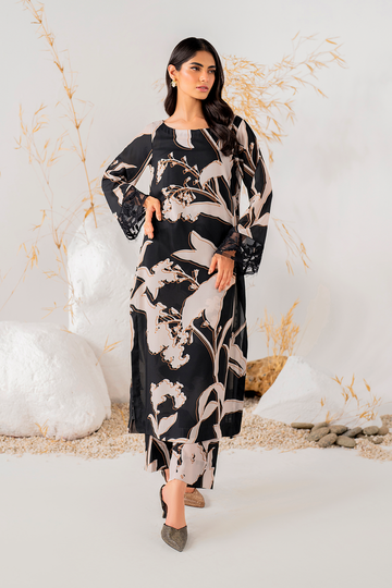 Iznik | Ready to Wear | IP-238 PRINTED GEORGETTE - House Of Hania
