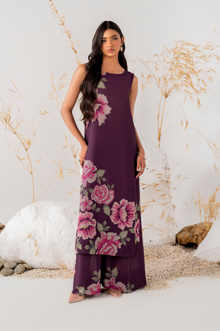 Iznik | Ready to Wear | IP-239 PRINTED GEORGETTE - House Of Hania