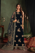Iznik | Velvet 25 | IV-51 Embroidered Velvet - House Of Hania