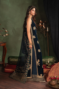 Iznik | Velvet 25 | IV-51 Embroidered Velvet - House Of Hania