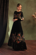 Iznik | Velvet 25 | IV-52 Embroidered Velvet - House Of Hania