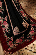 Iznik | Velvet 25 | IV-59 Embroidered Velvet - House Of Hania