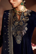Iznik | Velvet 25 | IV-66 Embroidered Velvet - House Of Hania