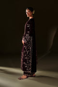 Iznik | Velvet 25 | IV-70 Embroidered Velvet - House Of Hania