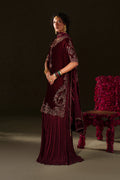 Iznik | Velvet 25 | IV-71 Embroidered Velvet - House Of Hania