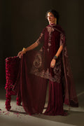 Iznik | Velvet 25 | IV-71 Embroidered Velvet - House Of Hania