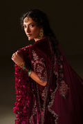 Iznik | Velvet 25 | IV-71 Embroidered Velvet - House Of Hania