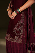 Iznik | Velvet 25 | IV-71 Embroidered Velvet - House Of Hania