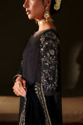 Iznik | Velvet 25 | IV-72 Embroidered Velvet - House Of Hania