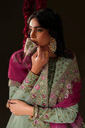 Iznik | Velvet 25 | IV-73 Embroidered Velvet - House Of Hania
