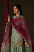 Iznik | Velvet 25 | IV-73 Embroidered Velvet - House Of Hania