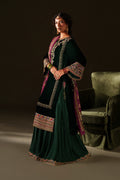 Iznik | Velvet 25 | IV-74 Embroidered Velvet - House Of Hania