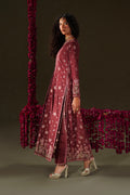 Iznik | Velvet 25 | IV-75 Embroidered Velvet - House Of Hania