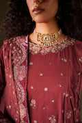 Iznik | Velvet 25 | IV-75 Embroidered Velvet - House Of Hania
