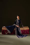 Iznik | Velvet 25 | IV-76 Embroidered Velvet - House Of Hania