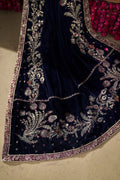 Iznik | Velvet 25 | IV-76 Embroidered Velvet - House Of Hania