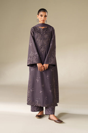 Iznik | Winter Chapter 25 | UE-558 Printed Khaddar - House Of Hania