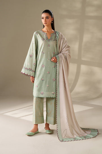 Iznik | Winter Chapter 25 | UE-563 Printed Khaddar - House Of Hania