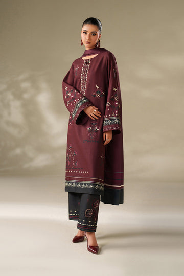Iznik | Winter Chapter 25 | UE-570 Printed Khaddar - House Of Hania