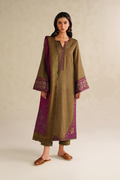 Iznik | Winter Chapter 25 | UE-573 Printed Khaddar - House Of Hania