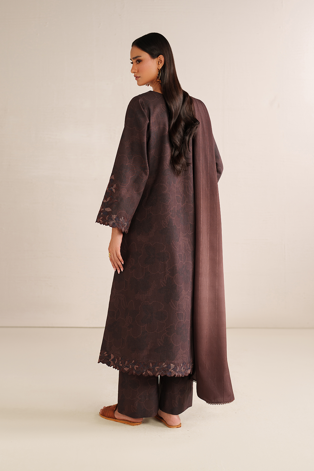Iznik | Winter Chapter 25 | UE-574 Printed Khaddar - House Of Hania
