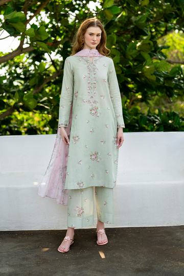 Iznik | lawn 26 | UE-487 - House Of Hania