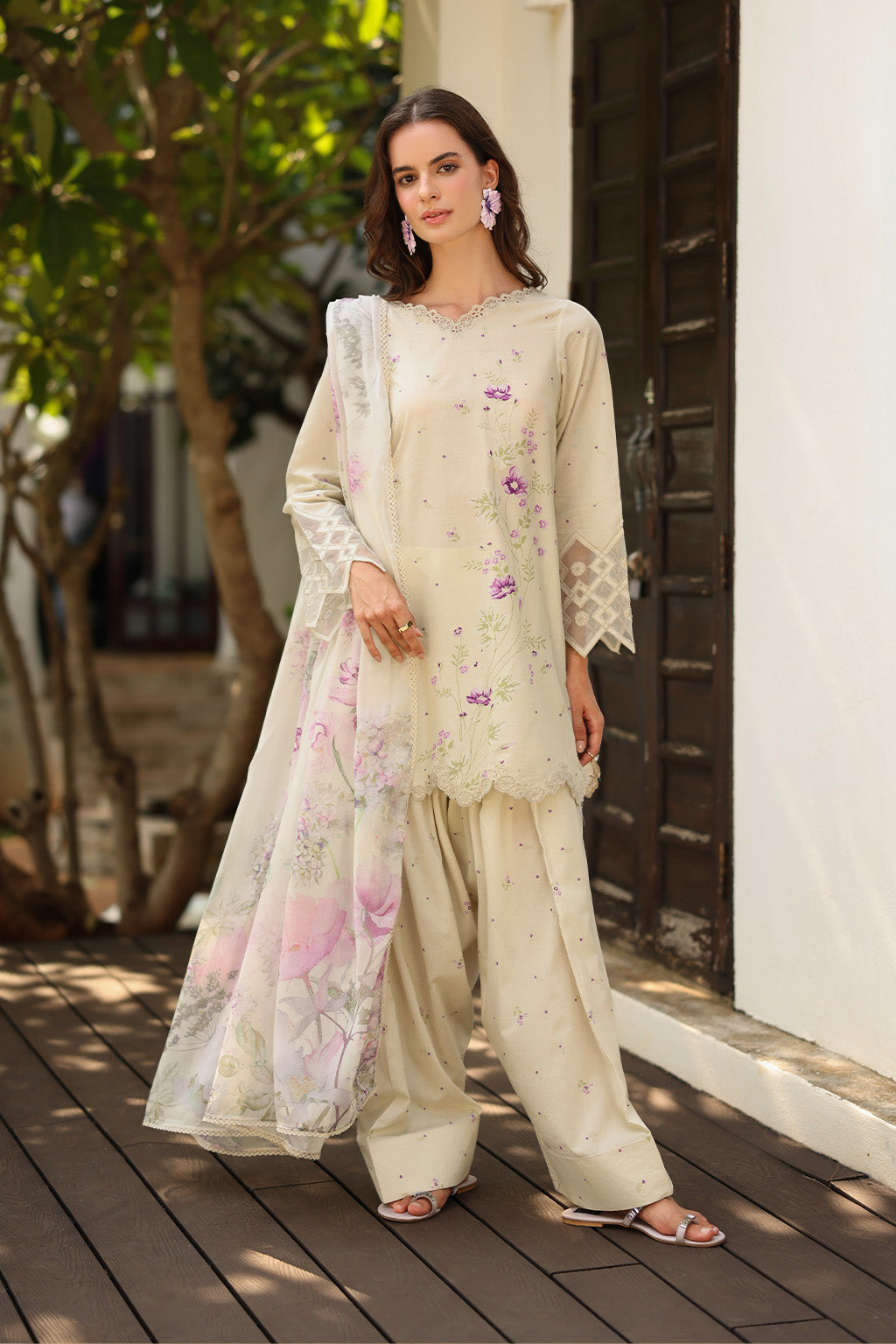 Iznik | lawn 26 | UE-498 - House Of Hania