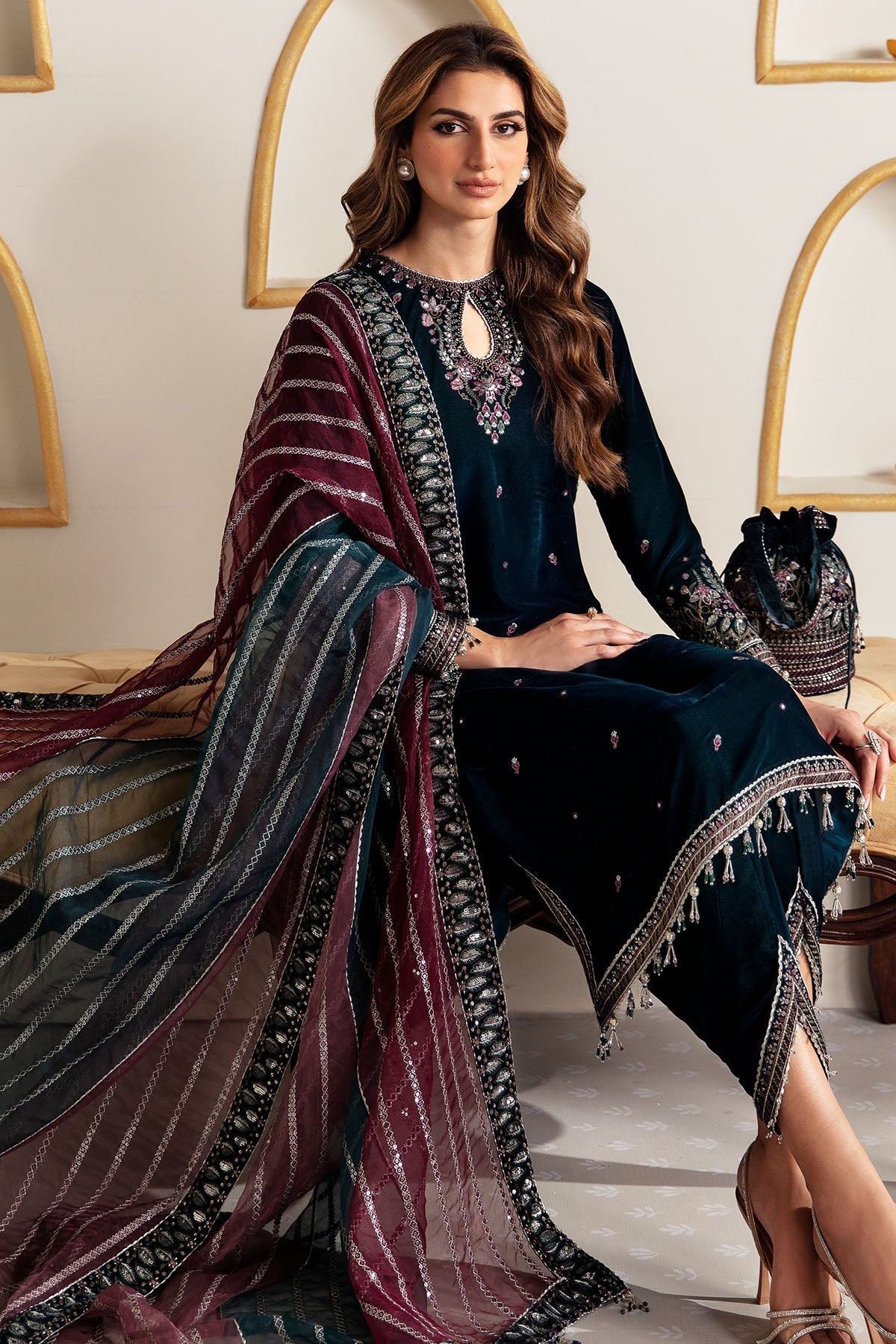 JASMIN - ELVET FORMAL VF-2008 - House Of Hania