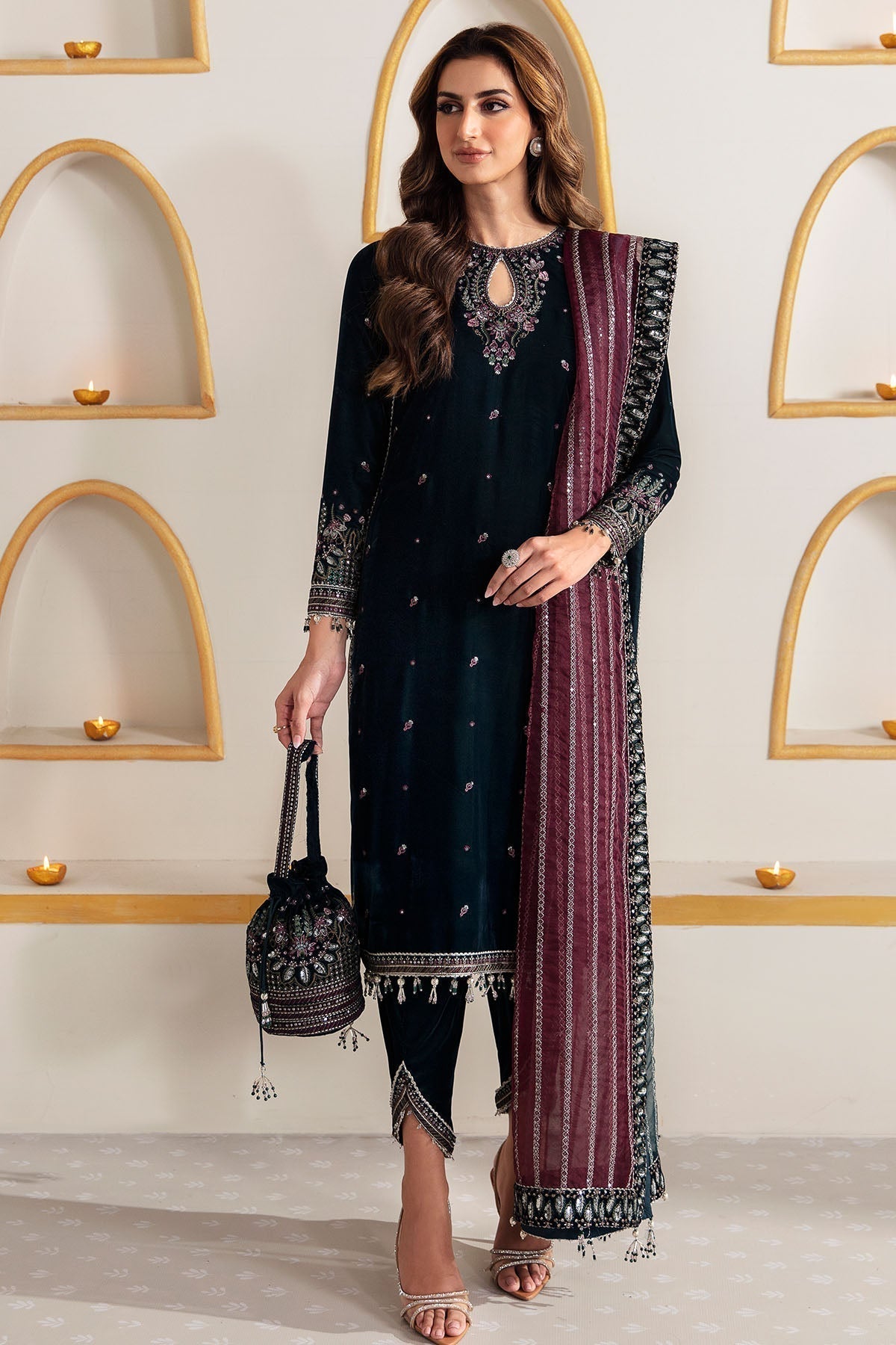 JASMIN - ELVET FORMAL VF-2008 - House Of Hania